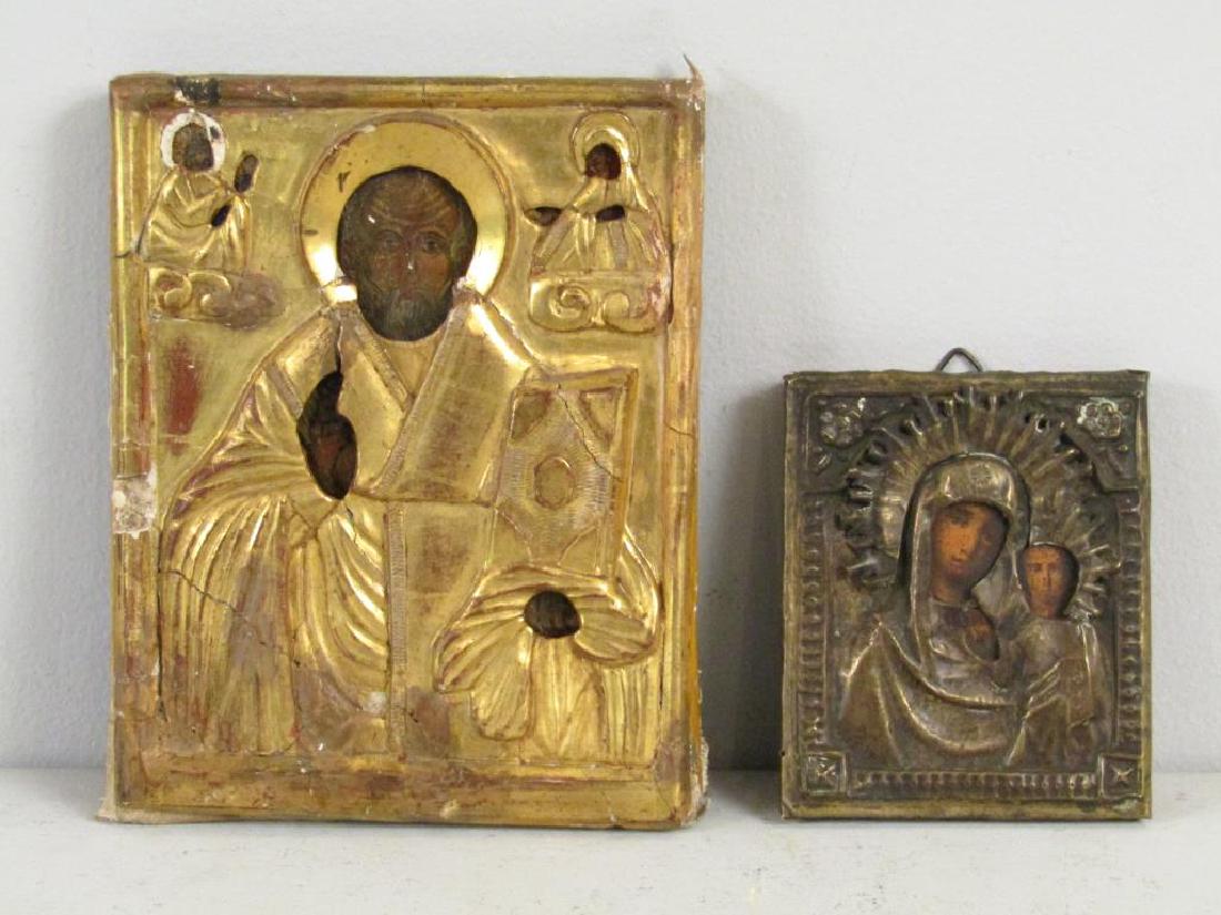 2 Small Painted Icons (1 of 5)