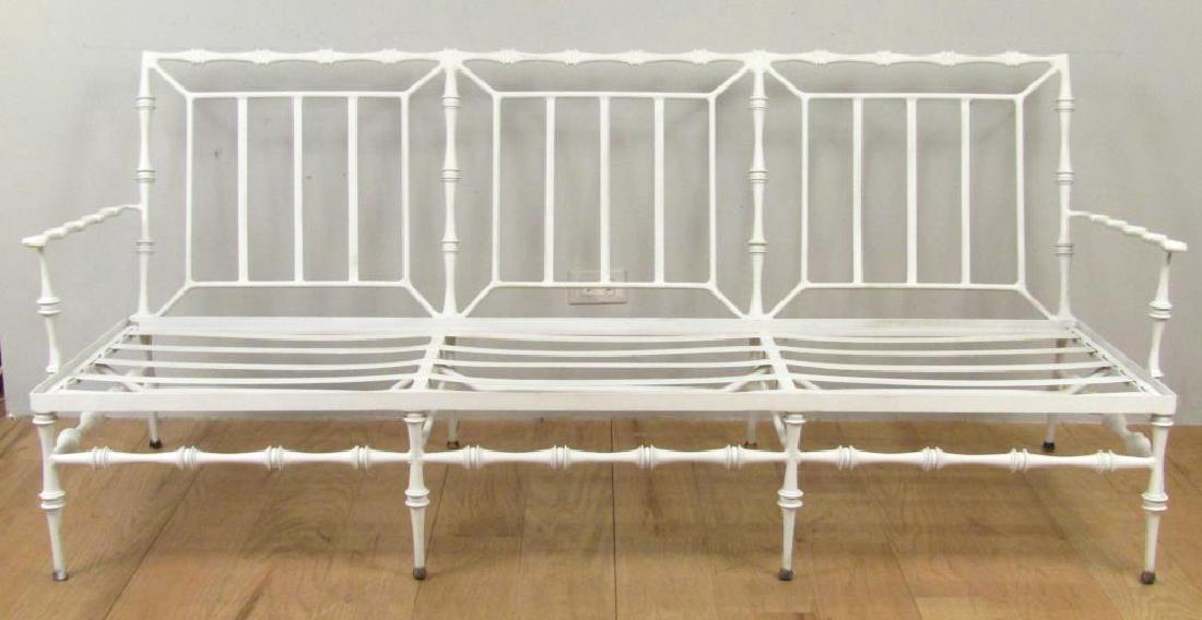Mid Century / Hollywood Regency Metal Sofa (1 of 4)