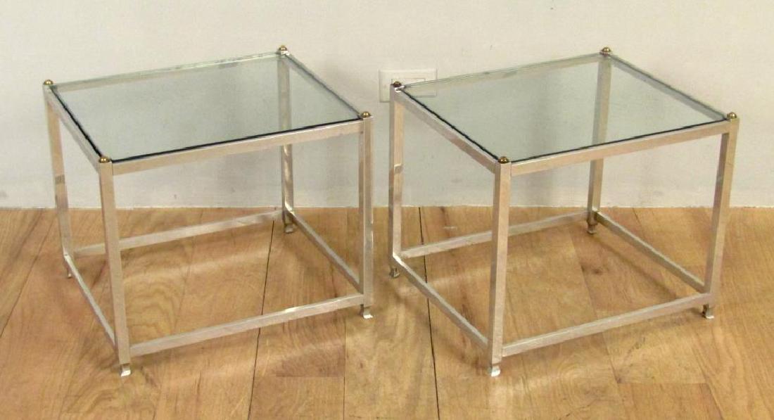 Pair Hollywood Regency Low Tables (1 of 6)