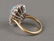 14K Gold Diamond and Opal Ring - 4