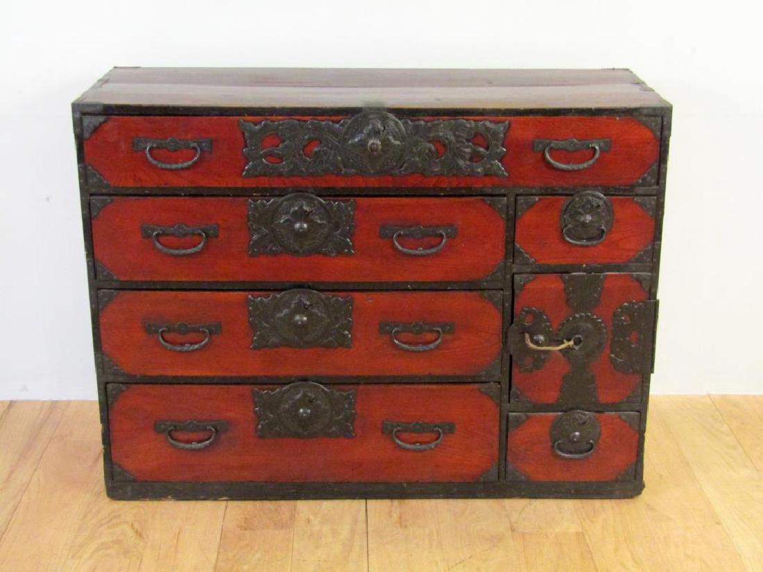 Antique Chinese Campaign Chest (1 of 8)