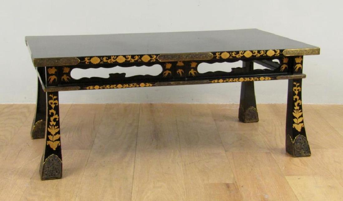 Chinese Gilt Decorated Low Table (1 of 5)