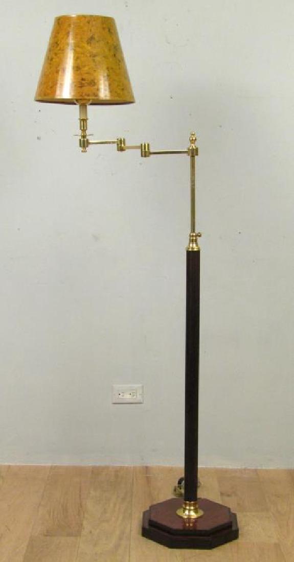 English Style Swing Arm Floor Lamp (1 of 4)