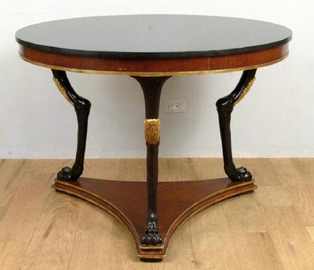 Empire Style Marble Top Center Table (PLUS****) (1 of 10)
