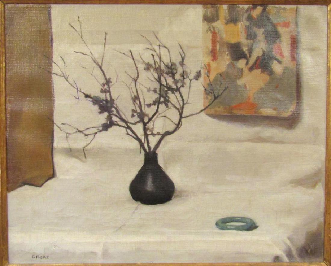Gertrude Fiske (Am.  1878 - 1971) - Oil on Canvas (1 of 8)