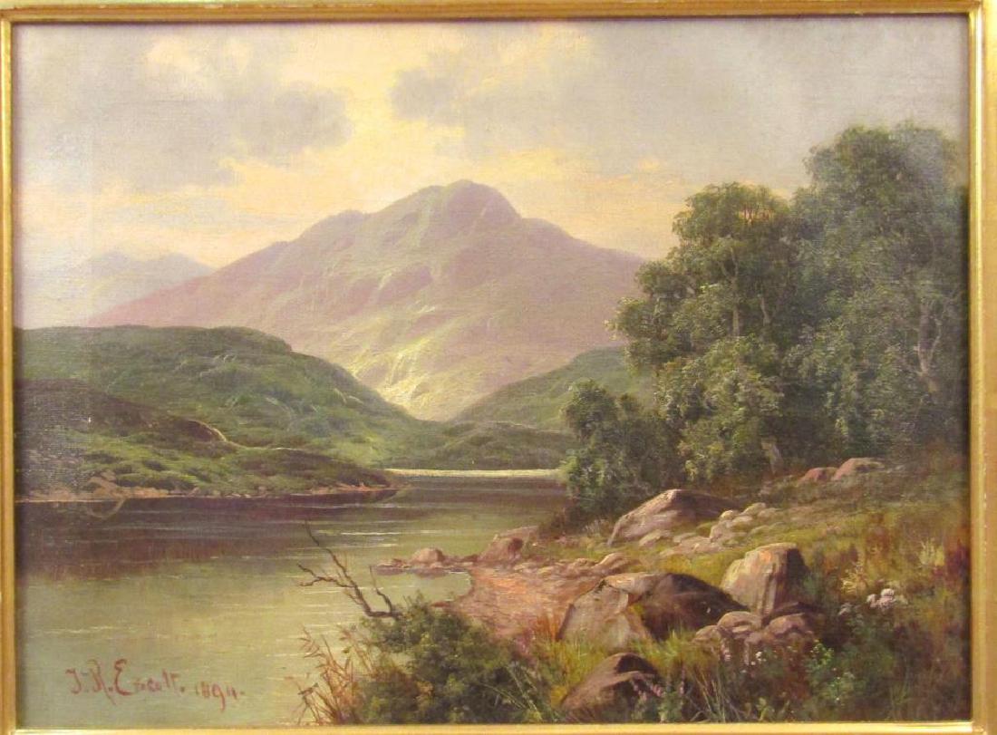 J. R. Escott (British, 19th C.) - Oil on Canvas (1 of 4)