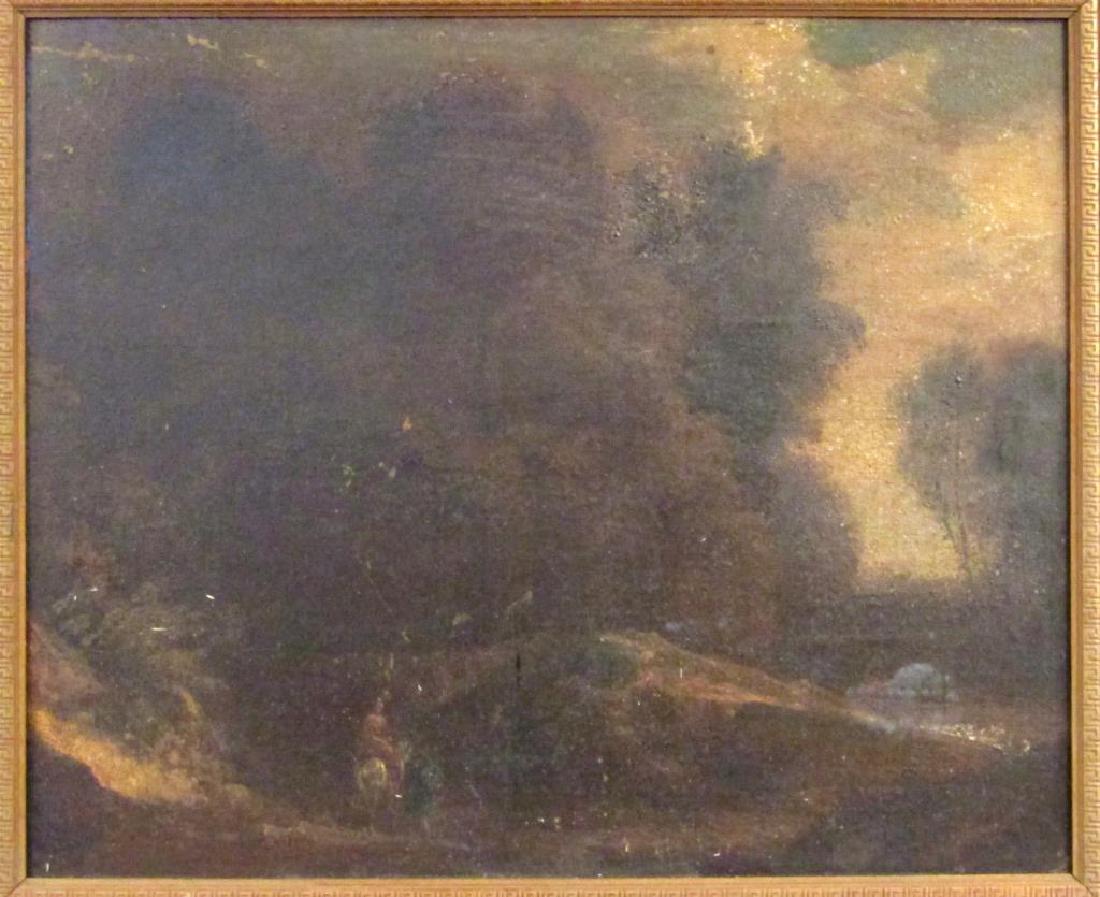 Attr. Gainsborough Dupont - Oil on Board (1 of 9)