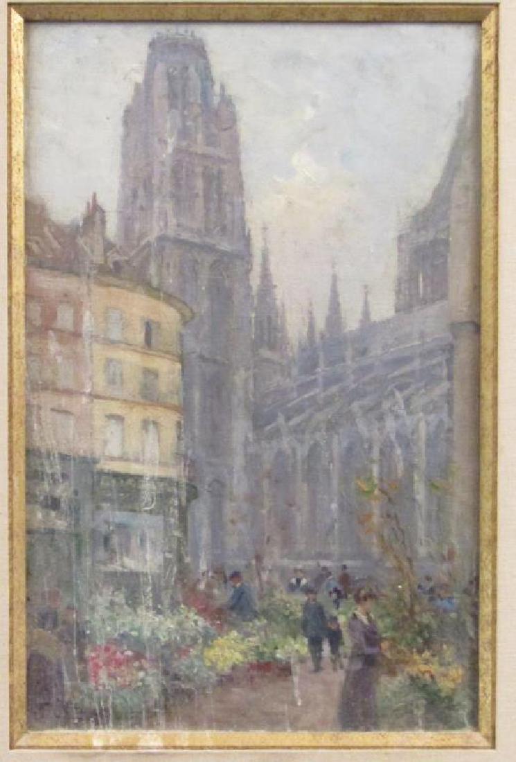 Attributed to H. Vignet - Oil on Canvas (1 of 6)