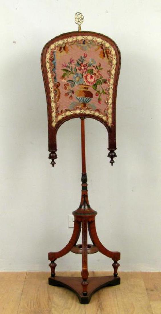 Antique Adam Style Tall Fireplace Screen (1 of 7)