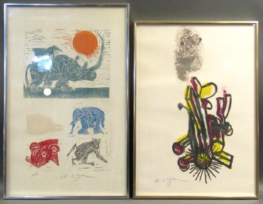 Bill Negron (American, b. 1925) - 2 Works (1 of 8)