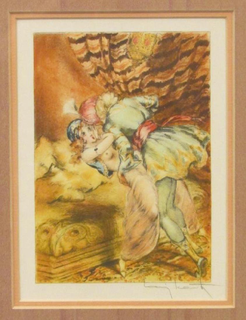 Louis Icart - Colored Etching (1 of 5)