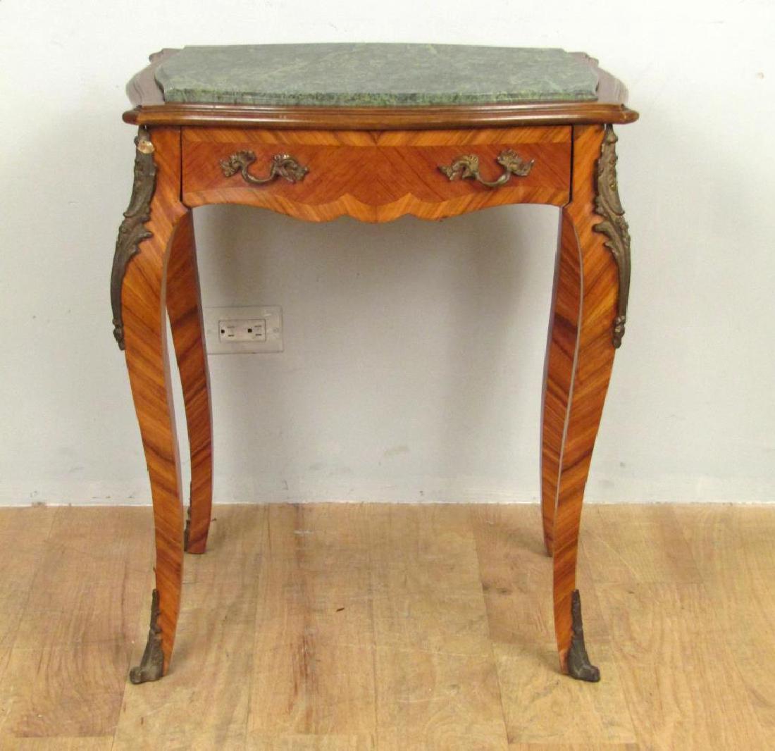 French Style Marble Top Table (1 of 6)