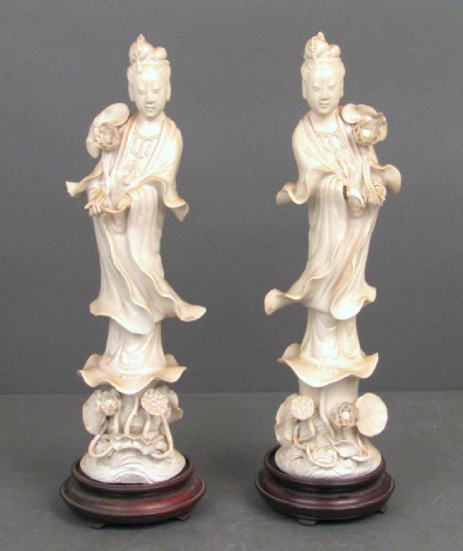 Pair Blanc De Chine Figures (1 of 10)