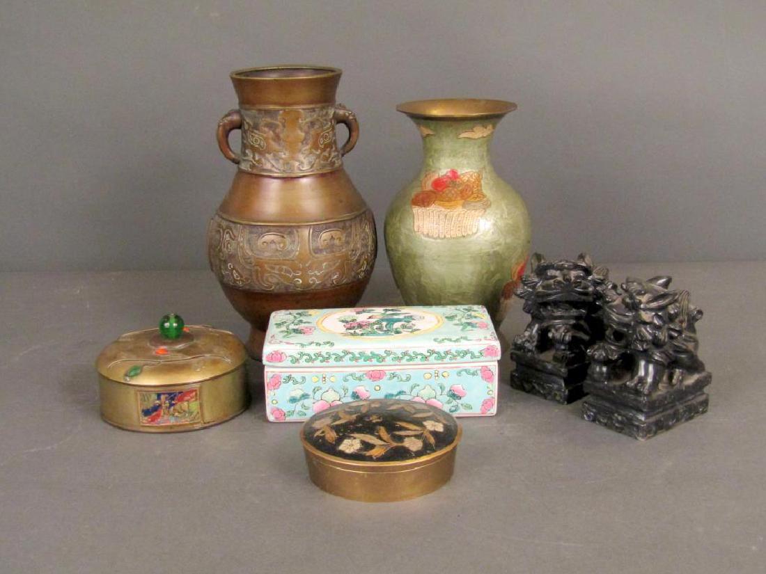 Assorted Asian Metal and Other  Articles (1 of 6)