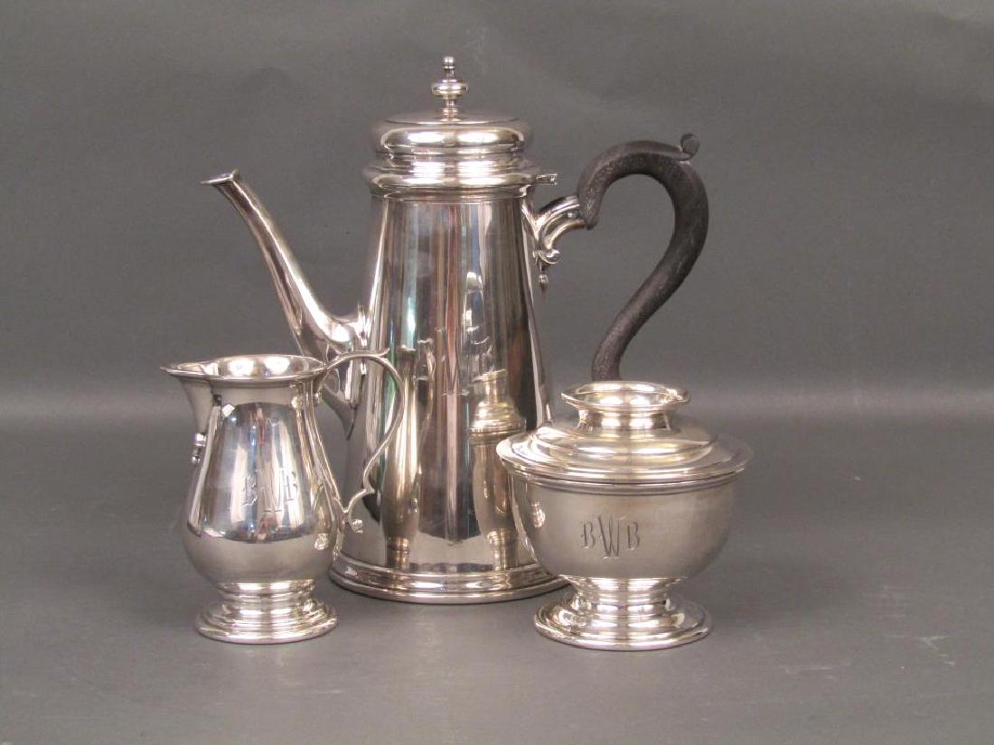 American Sterling Silver Coffee Set (1 of 6)