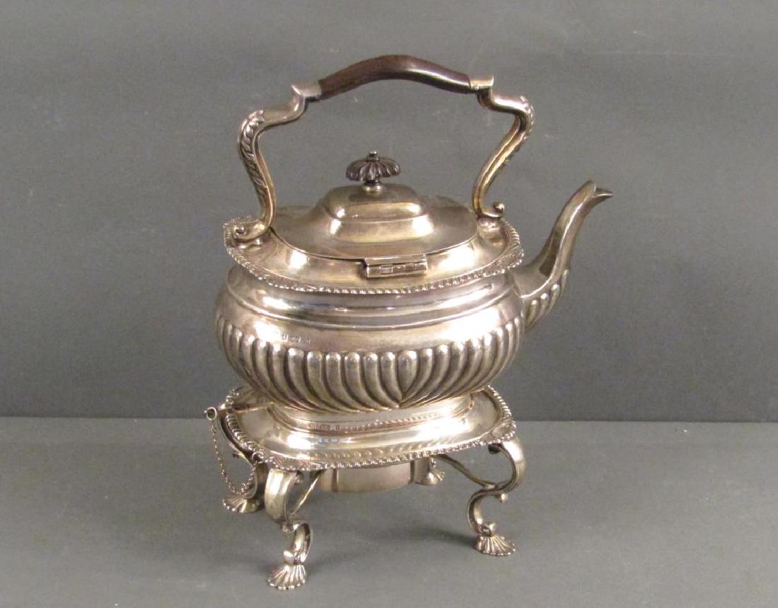 English Silver Hot Water Urn (1 of 5)