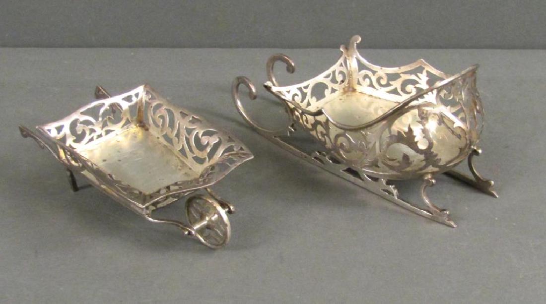 2 English Silver Salts As Shaped Items (1 of 5)