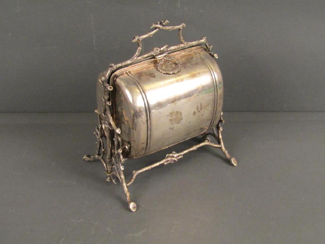 English Silver Plated Bun Warmer (1 of 7)