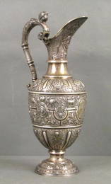 Antique English (Glasgow) Silver Ewer