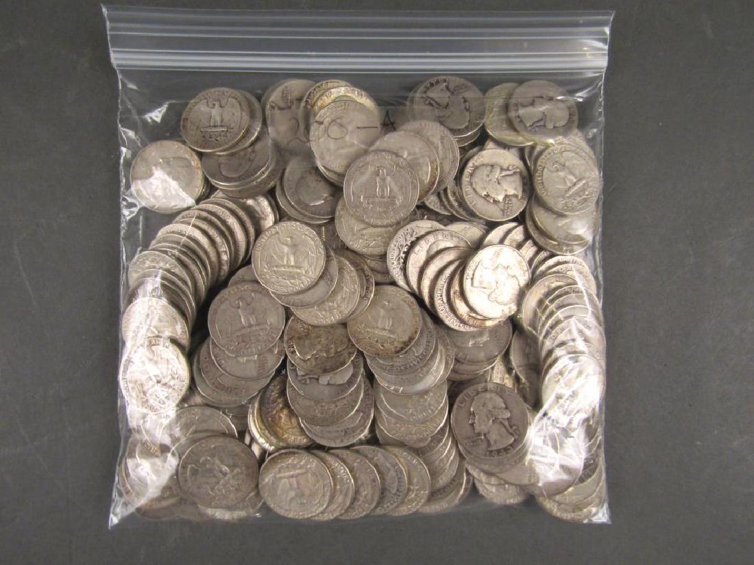 Approx 200 US Silver Quarters (1 of 1)