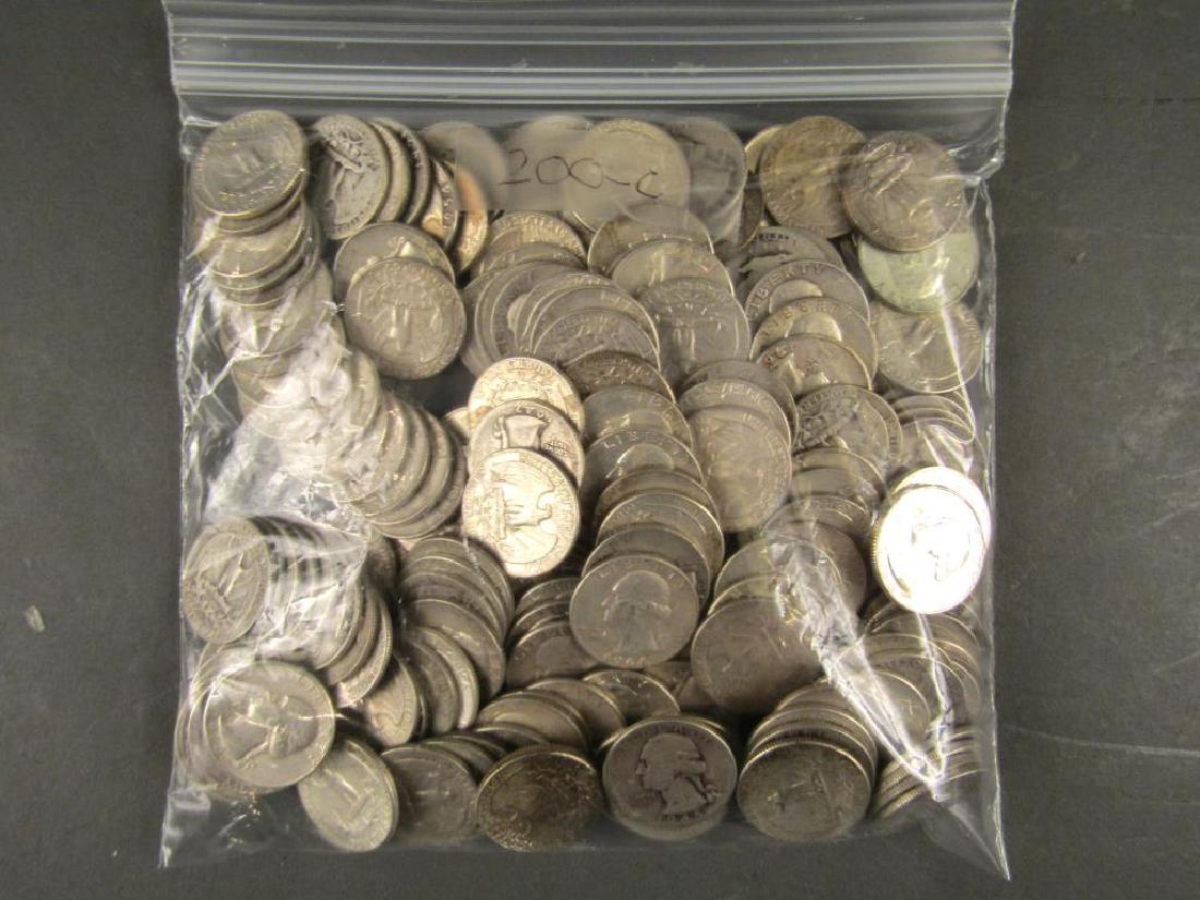 Approx 200 US Silver Quarters (1 of 1)