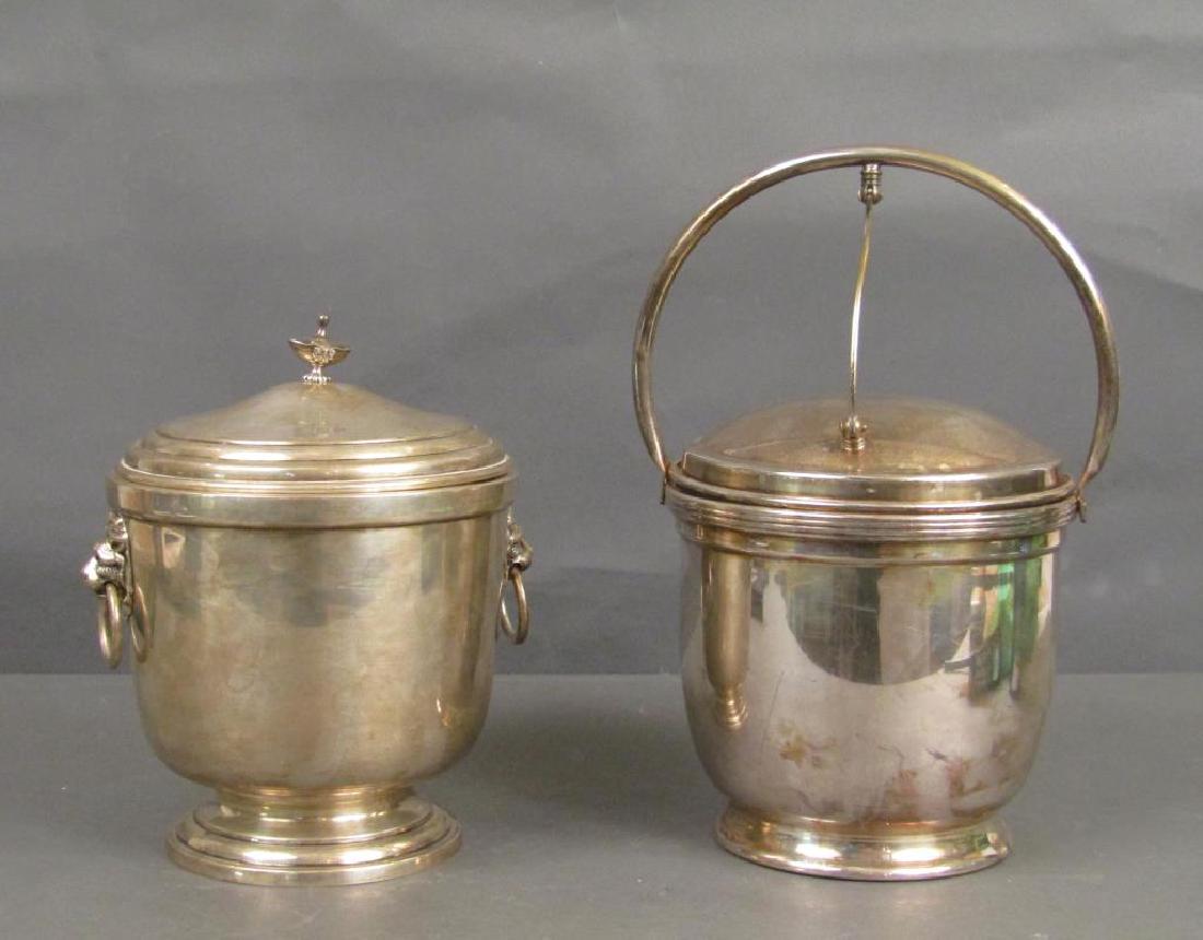 Sterling Silver and Silver Plated Ice Buckets (1 of 9)