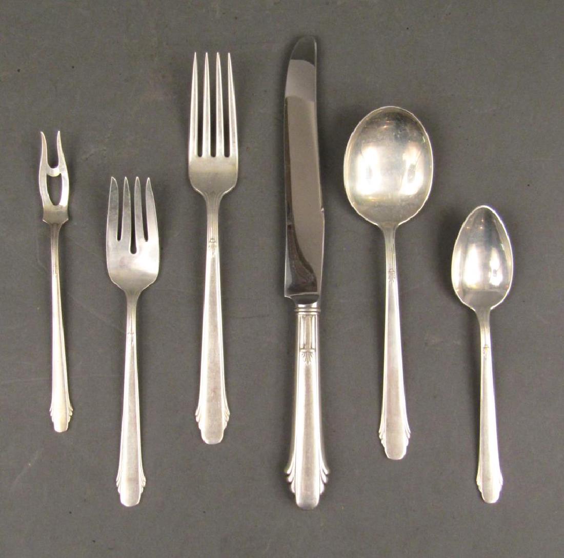40 Piece Gorham Sterling Silver Flatware Set (1 of 7)