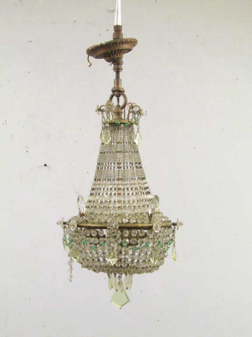 Regency Style 3 Light Chandelier (1 of 5)