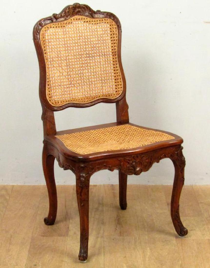 Antique French Caned Side Chair (1 of 6)