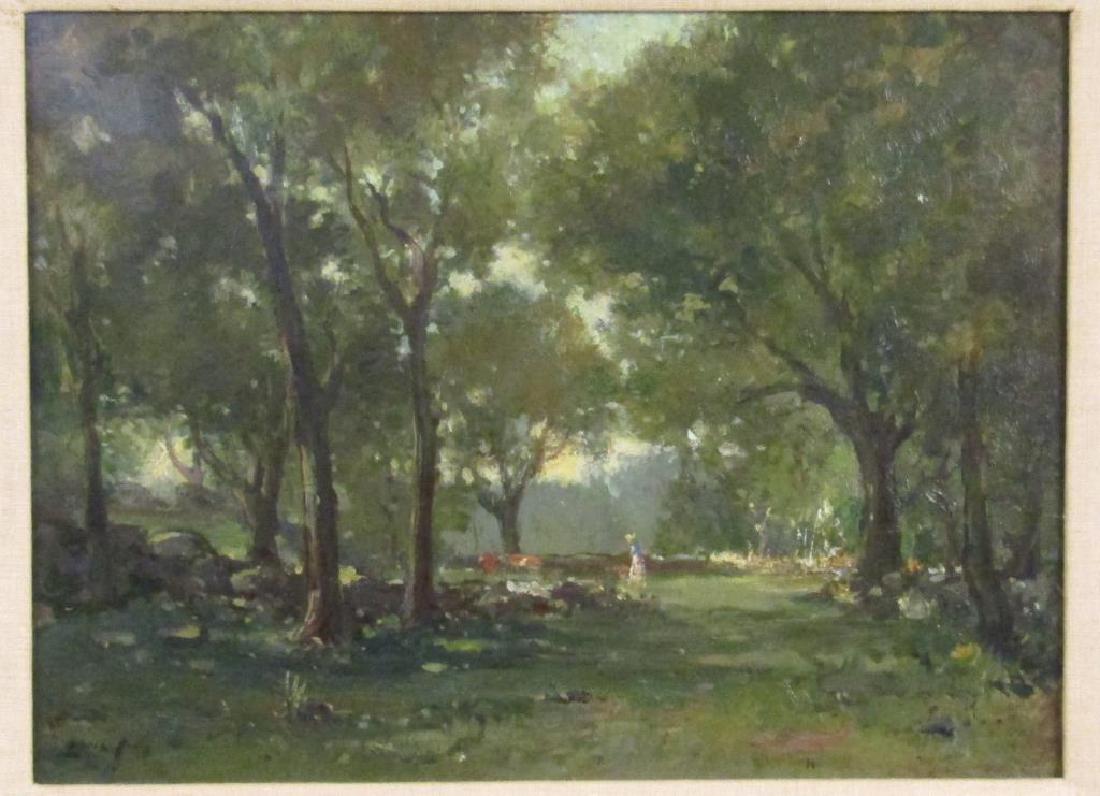 Signed Illegibly - Oil on Panel (1 of 7)