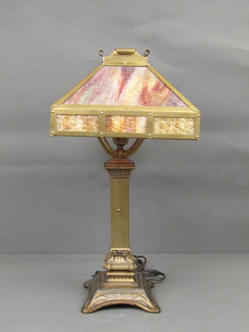 Arts and Crafts Table Lamp (1 of 7)