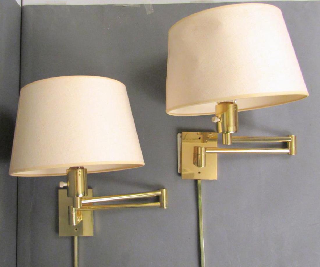 Pair Hansen Swing Arm Sconces (1 of 7)