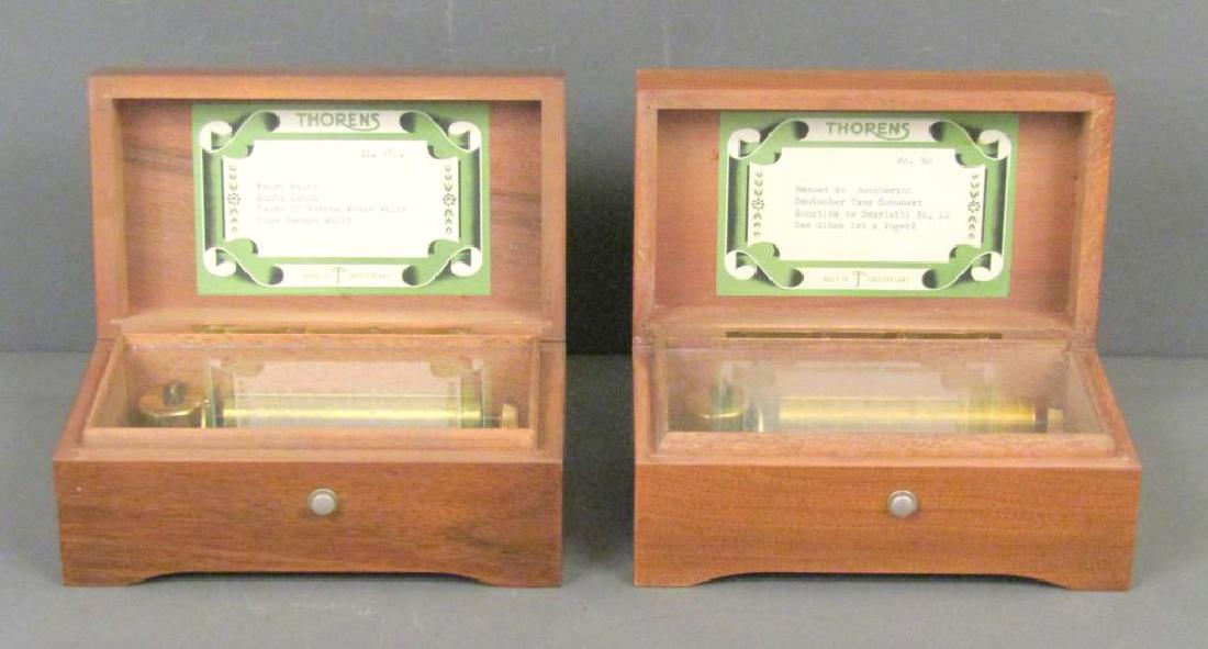 2 Small Thorens Swiss Music Boxes (1 of 4)