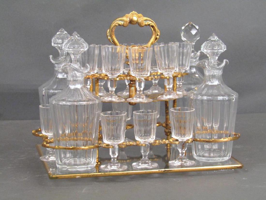 French Diminutive Open Tantalus Set (1 of 7)