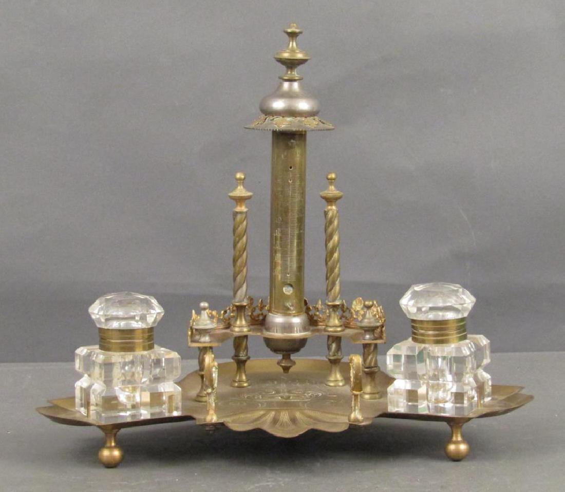 English Brass Desk Standard (1 of 5)