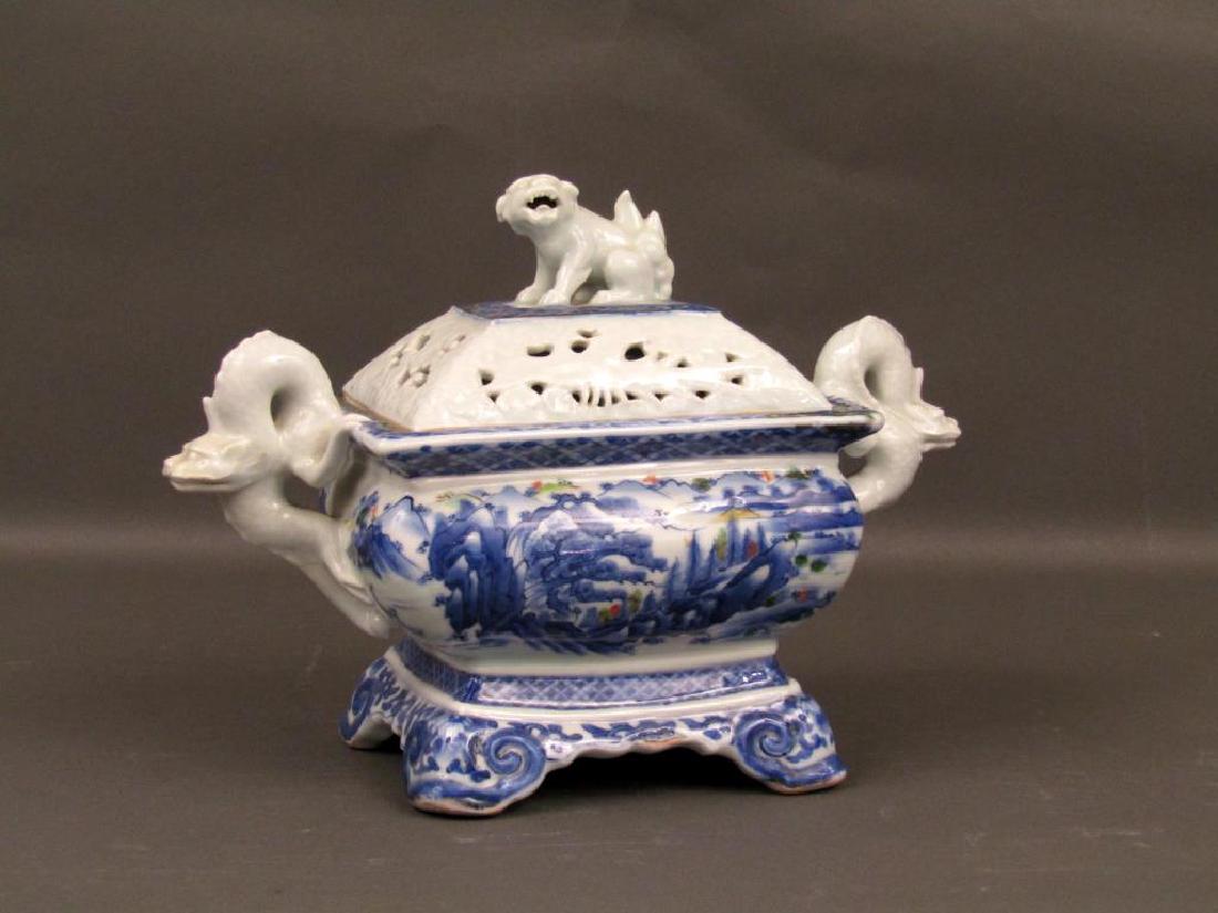 Japanese Porcelain Covered Koro (1 of 9)