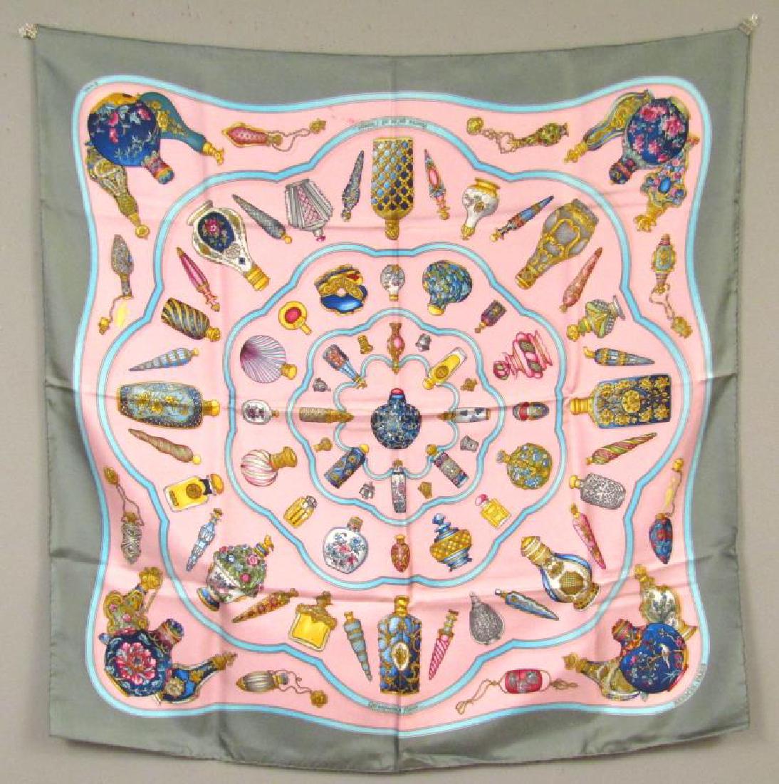 Hermes Silk Scarf  - Qu' Importe le Flacon"" (1 of 7)