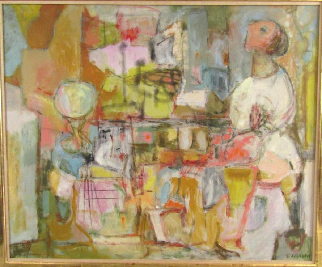 Signed C. Josephs - Oil on Canvas (1 of 7)