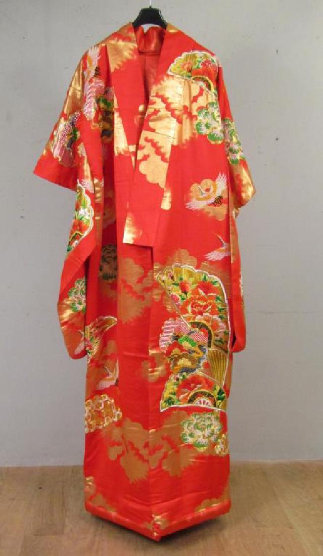 Japanese Ceremonial Silk Kimono (1 of 8)