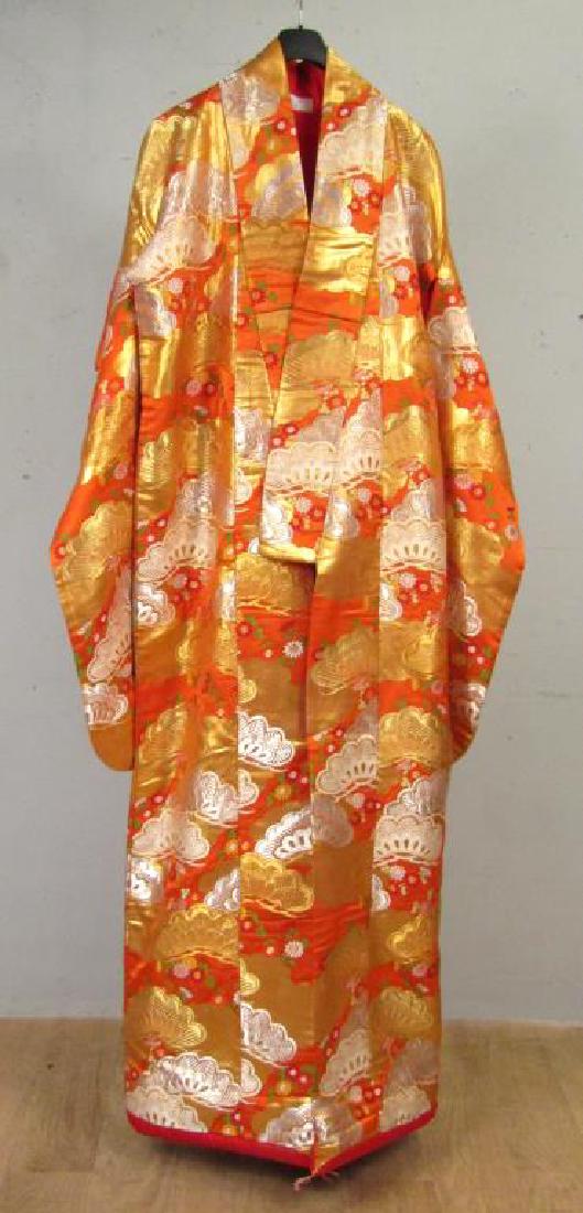 Japanese Ceremonial Silk Kimono (1 of 6)