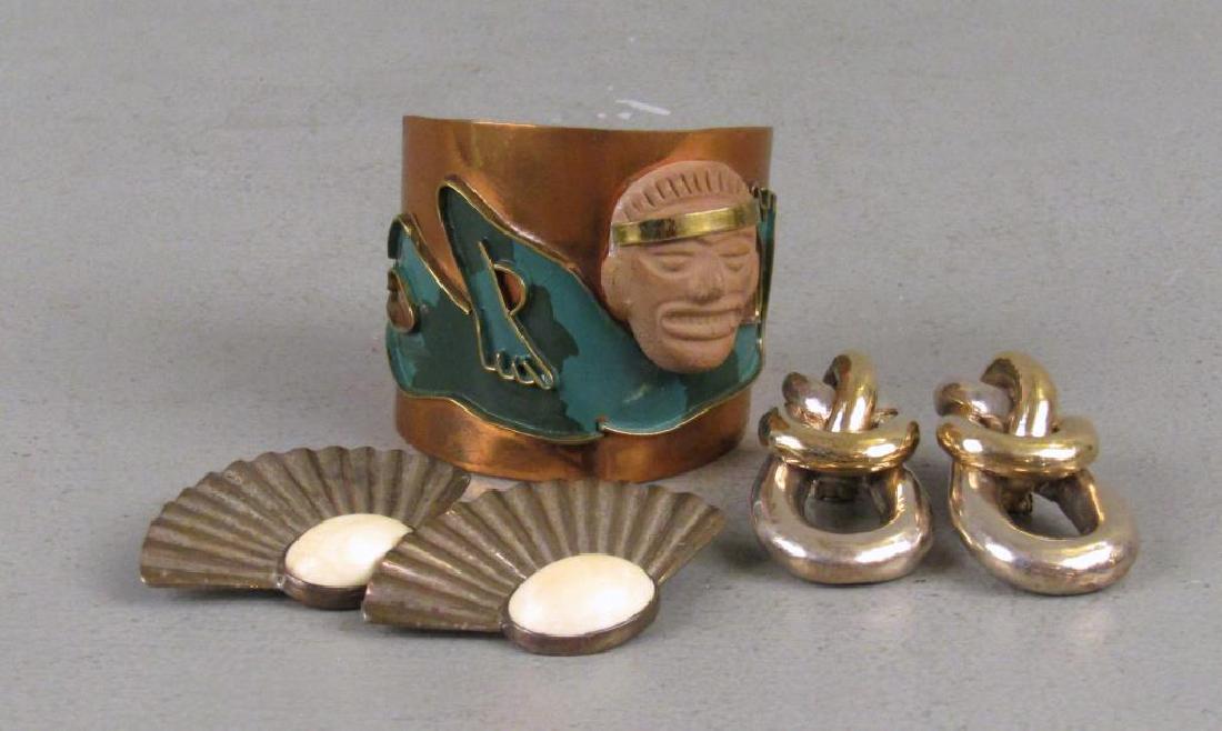 Jewelry Lot - Earrings & Cuff Bangle (1 of 7)