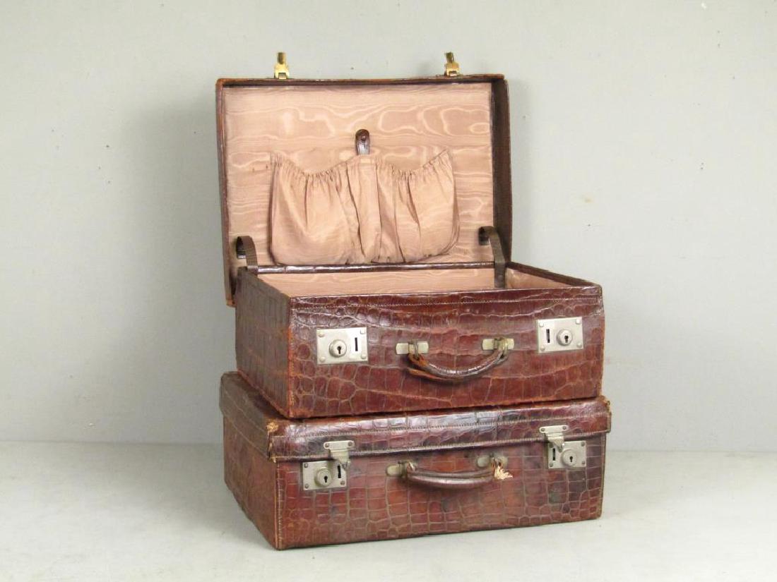 2 Vintage Crocodile Cases (1 of 10)