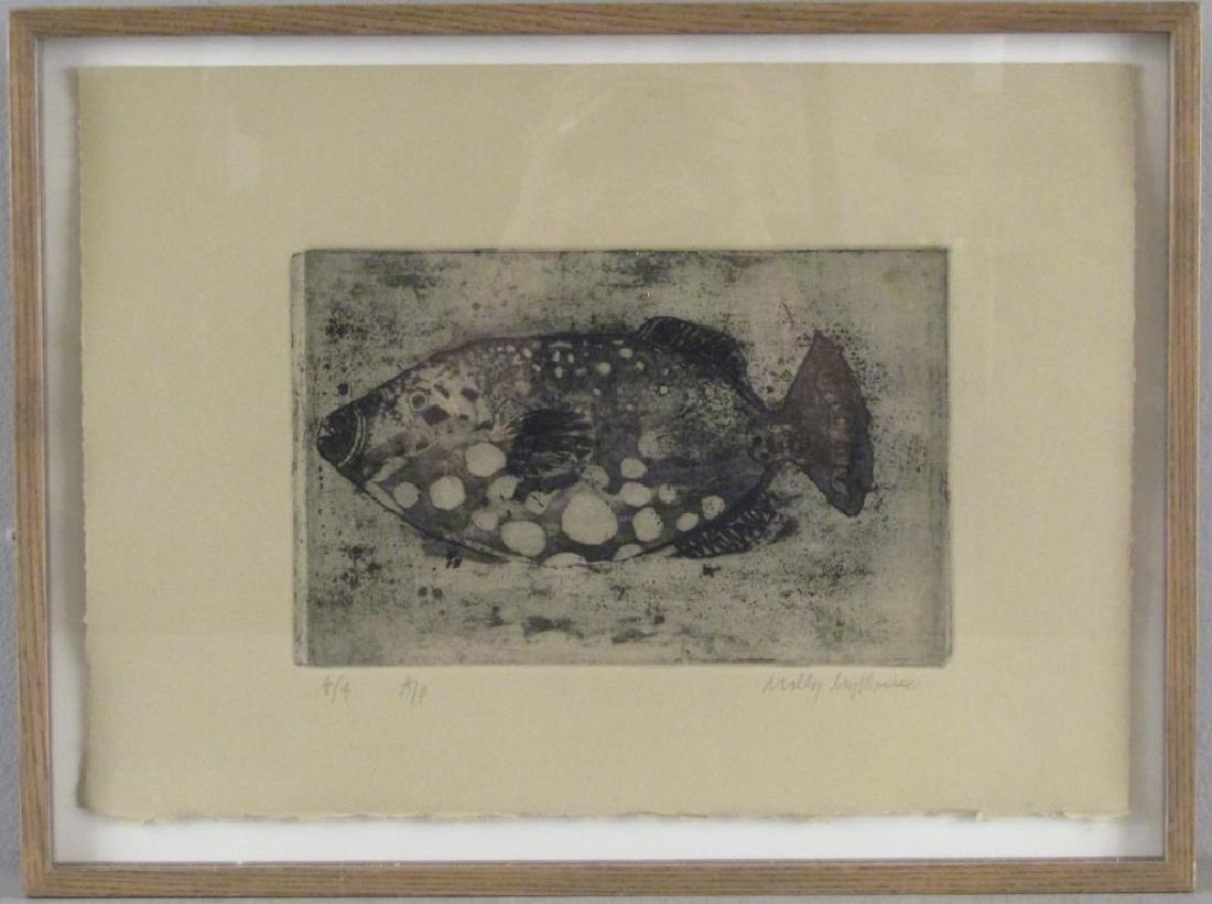 Signed Illegibly - Etching (1 of 4)