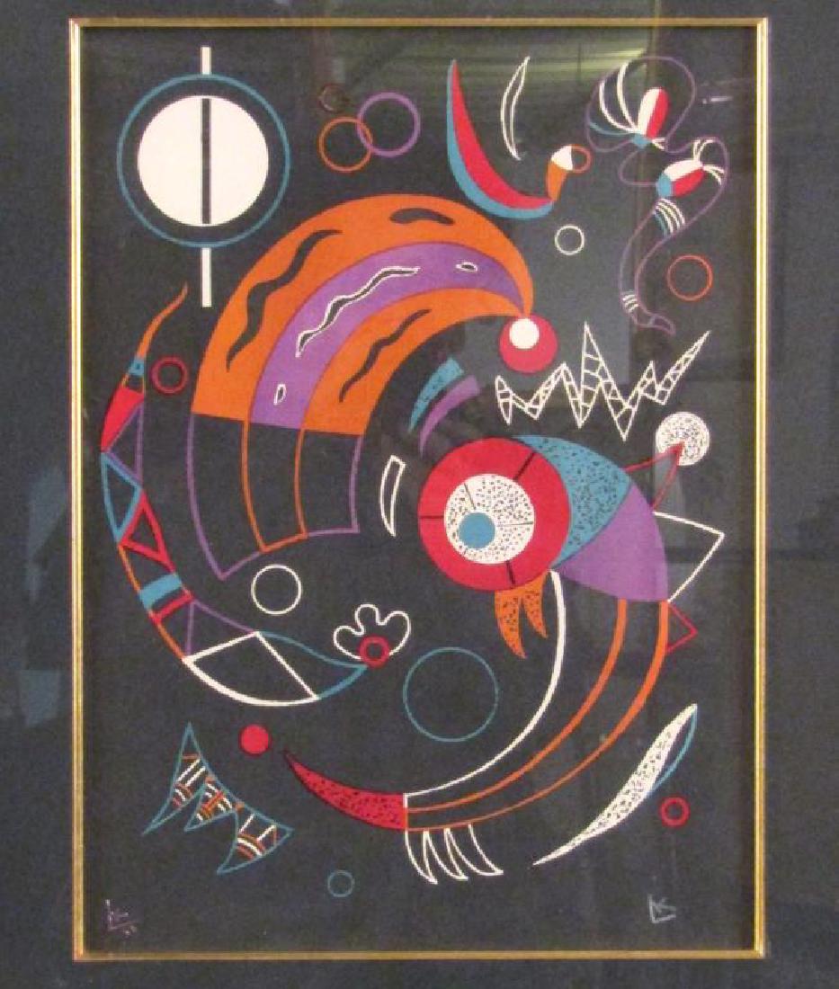 Signed Illegibly (LK) - Lithograph (1 of 6)