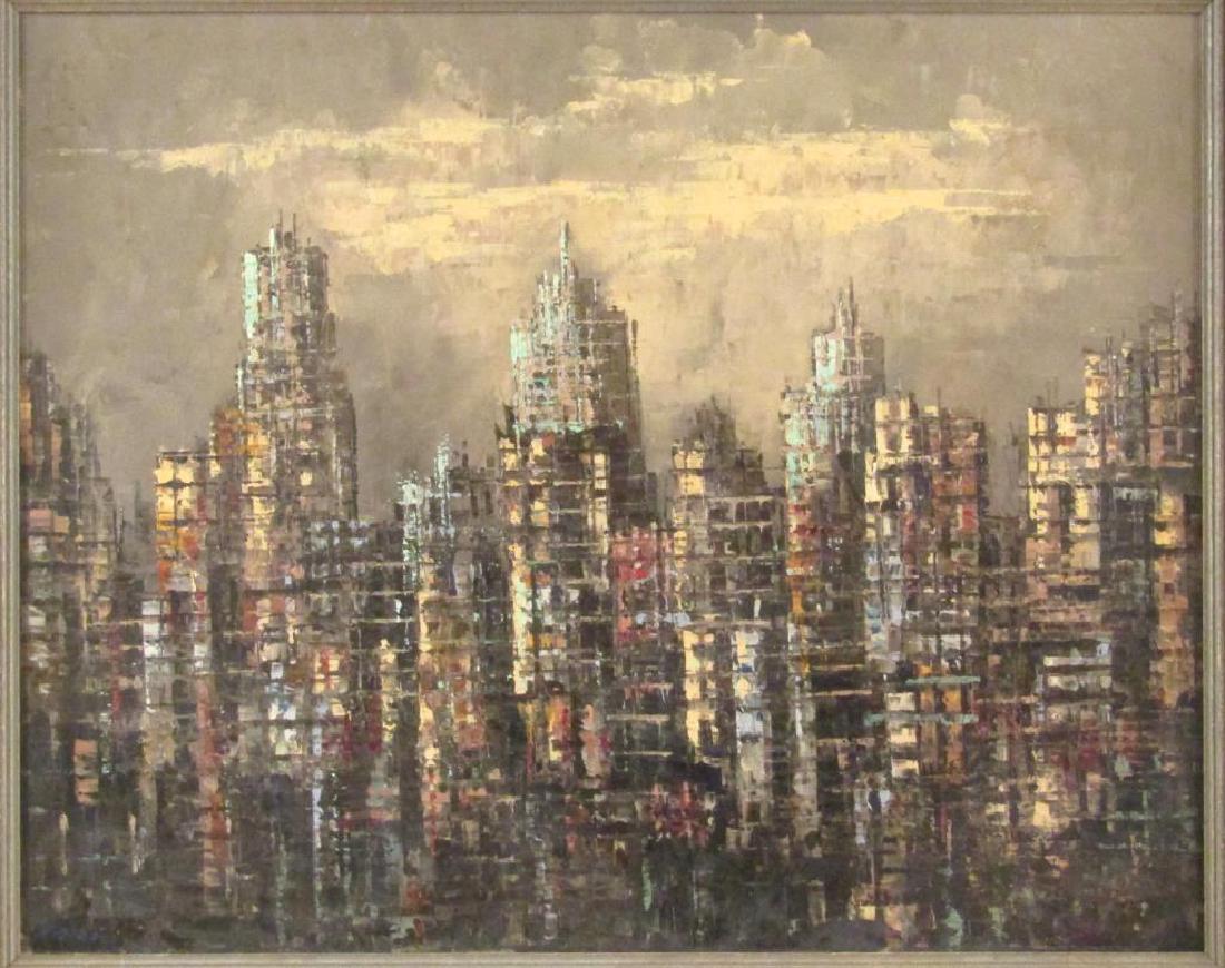 Jean Carzou - Oil on Canvas (1 of 7)