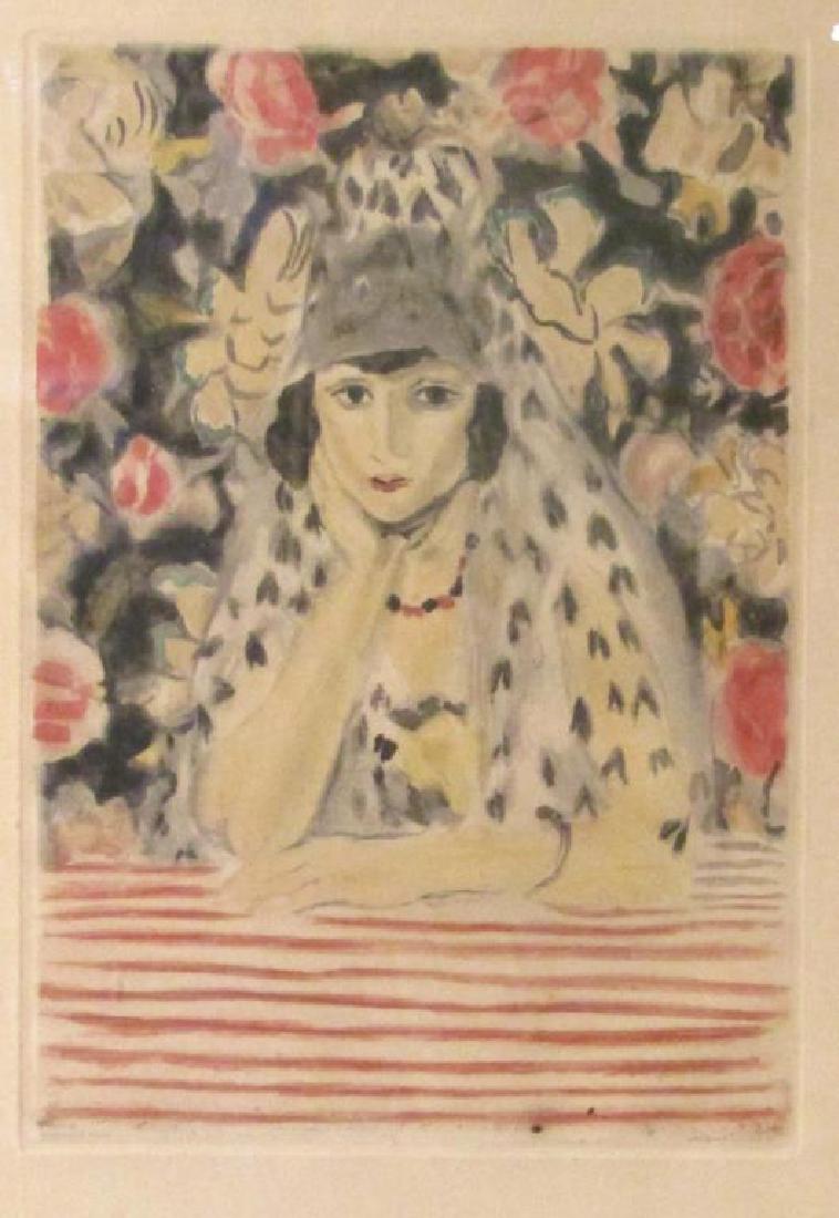 Jacques Villon, After Henri Matisse - Aquatint (1 of 5)