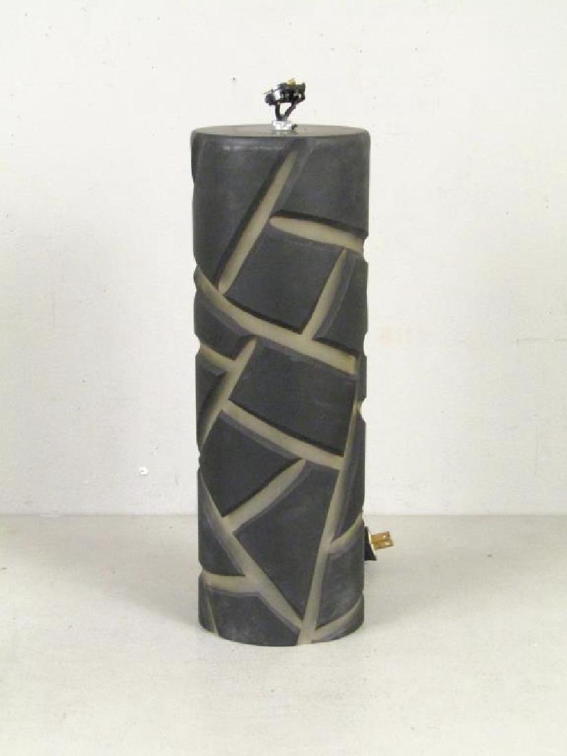 Single Vivarini Murano Glass Column Lamp (1 of 6)