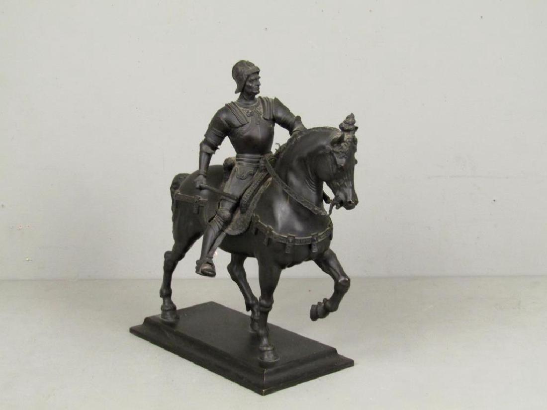 Grand Tour Style Bronze Warrior on Horse (1 of 8)