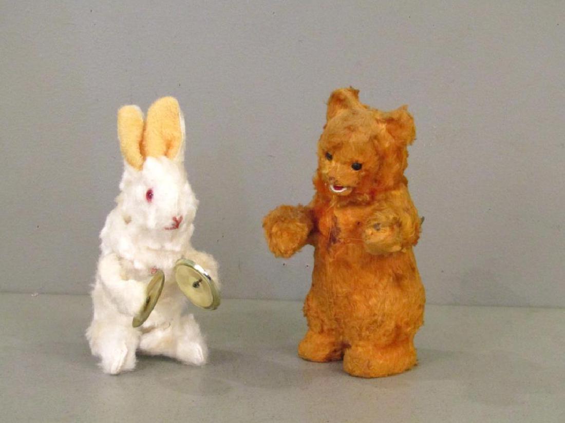 2 Vintage Plush Wind-up Toys (1 of 9)