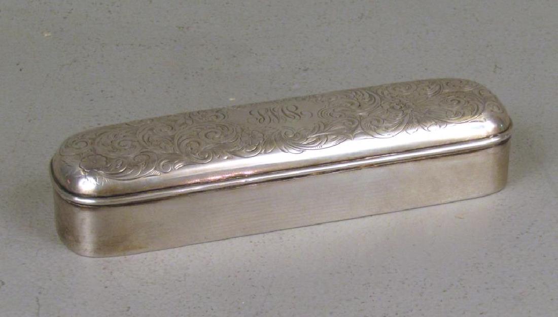 Gorham Sterling Silver Pen / Cigar Box (1 of 5)